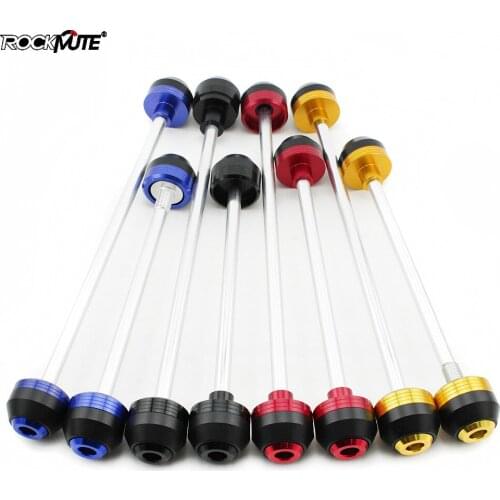 Motorcycle Axle Fork Wheel Slider Crash Protector For SUZUKI GSX650F 2008-2009 Front Rear Falling Pad