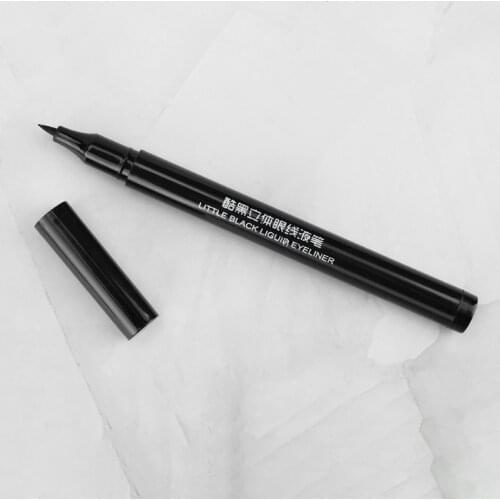 Starter Black Liquid Eyeliner Pen Delicate Waterproof Makeup Women No-Blooming Eye Liner Pencil Cosmetics Beauty Tools C1FF
