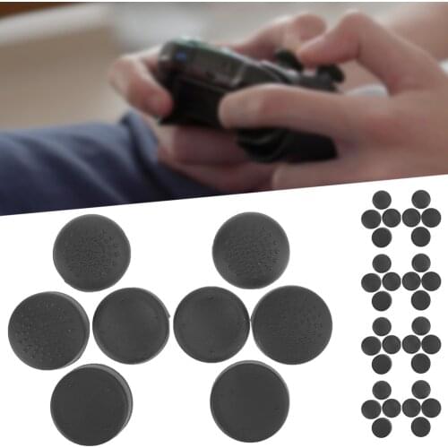 5Set 8 in 1 Silicone Thumb Stick Grip Cap gamepad Joystick Cover Case Thumbstick Cover for PS4 Game Consoles Gamepad
