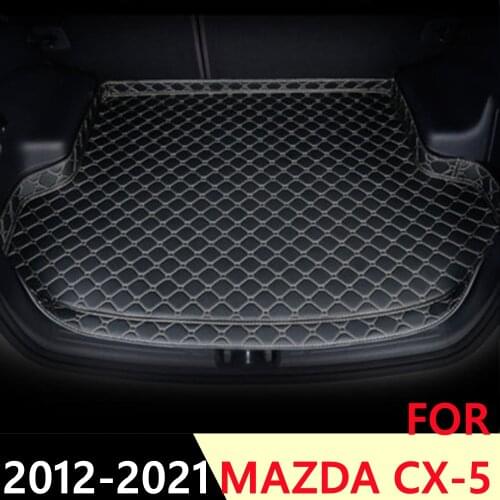 SJ High Side Custom Fit All Weather Car Trunk Mat Rear Cargo Liner Cover Carpet Pad Fit For Mazda CX-5 CX5 2012 2013 2014-2020
