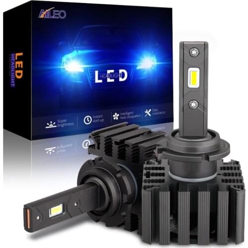 AILEO 1:1 High Power 70w 12000lm 6000k auto Car headlights Bulb Replacement D1S LED D3S replace car HID headlights with CSP lens