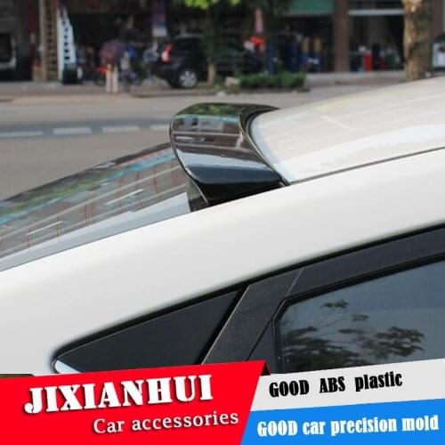 For Hyundai Elantra ROOF Spoiler 2012-2014 Elantra ROOF Spoiler HBYW ABS plastic Material Car Rear Wing Color Rear Spoiler