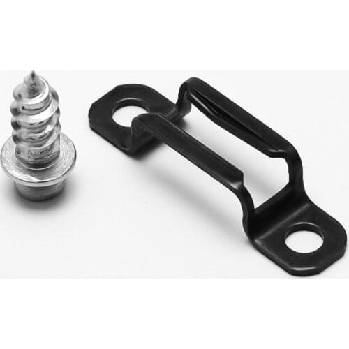 10pcs 2in1 Invisible cabinet connectors metal Cupboard hinge assembly furniture connecting bracket recessed screw fastener