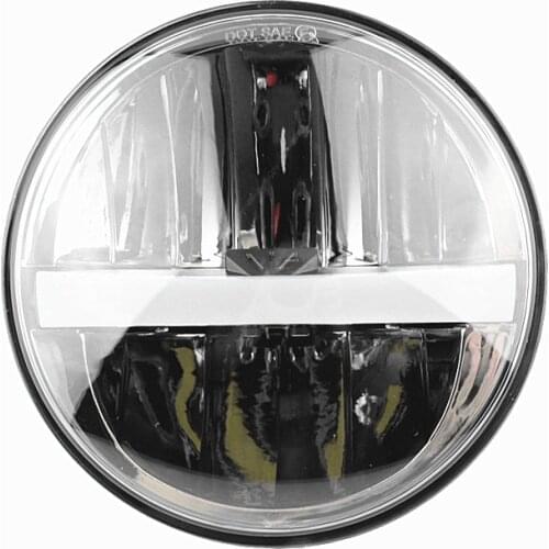 2018 New light for 48W Truck Style LED Projector Headlamp Headlight 5.75" 5 3/4 inch with white DRL LED for bike