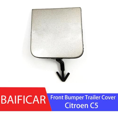 Baificar Brand New Front Bumper Tow Hook Trailer Cover Towing Eye Cap With Paint 1609994780 For Citroen C5