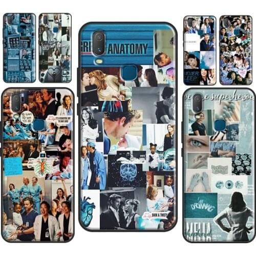 Greys Anatomy Collage Cover For Vivo V20 SE Y11 2019 Y1S Y12 Y17 Y30 Y50 Y81 Y91C V11 Y20 i V17 Neo Phone Case
