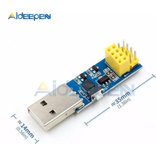 ESP8266 ESP-01 ESP-01S CP2104 WIFI Module Adapter Download Debug Link For Arduino IDE Switch USB To ESP8266 ESP-01s DIY Kit