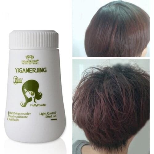 Hot Fluffy Hair Powder Increase Hair Volume Captures Haircut Unisex Modeling Styling Hair Treatment Powder Disposable Hair Wax
