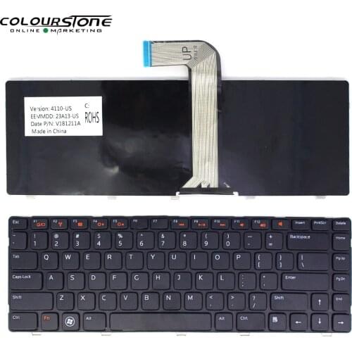 US Laptop Keyboard For DELL For INSPIRON 14R N4110 M4110 N4050 M4040 N5050 M5050 M5040 N5040 X501LX502L P17S P18 N4120 M4120