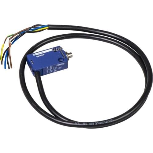 XCMD2110L1 = ZCMD21 + ZCE10 + ZCMC21L1 Limit switch XCMD - metal end plunger - 1NC+1NO - snap - 1 m