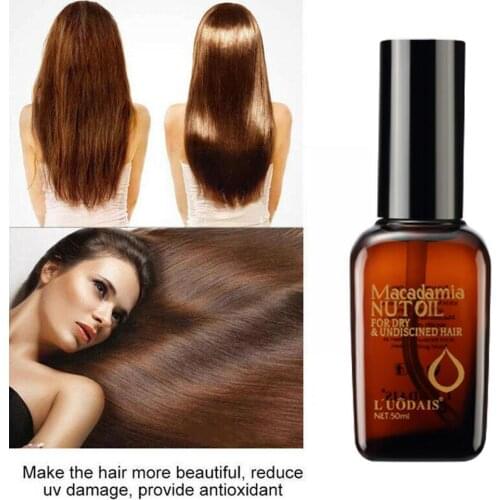 50ml Morocco Argan Oil Repairing Hair Care Oil 100% Glycerol Mask Nut Multi-functional Oil PURE Essential Hairdressing Hair J0W8