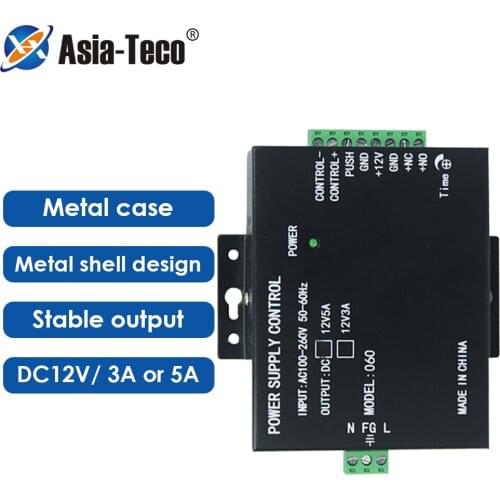 Mini Power Supply Door Access Control Power Supplier Door Power Adapter Covertor System DC 12V 3A 5A AC 100~260V