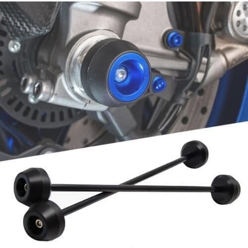MTKRACING For GSXR GSX-R 600 750 GSX-R600 00-05 GSX-R750 01-05 Front and Rear Axle sliders Fork wheel protection Crash pad kit