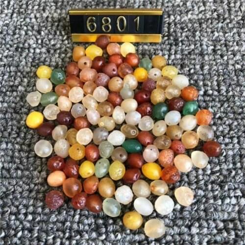 100pcs natural Alxa Gobi agate stone agate stone Beads stones for jewelry making for clothes decoration mineral stone beads