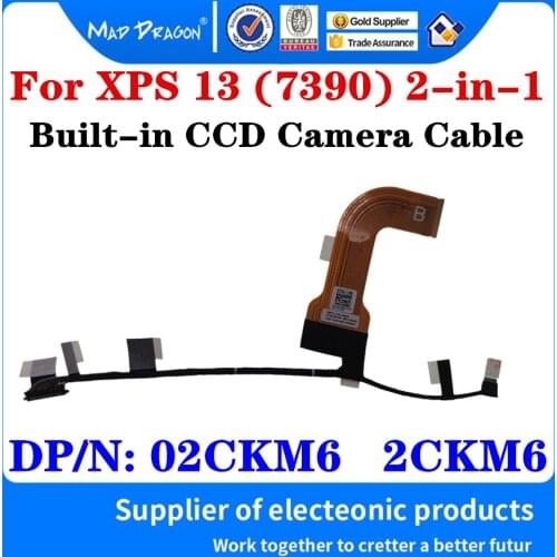 NEW original Laptop Built-in CCD Camera Cable CCD Cable connector CABLE For Dell XPS 13 7390 (7390) 2-in-1 DDP31 02CKM6 2CKM6