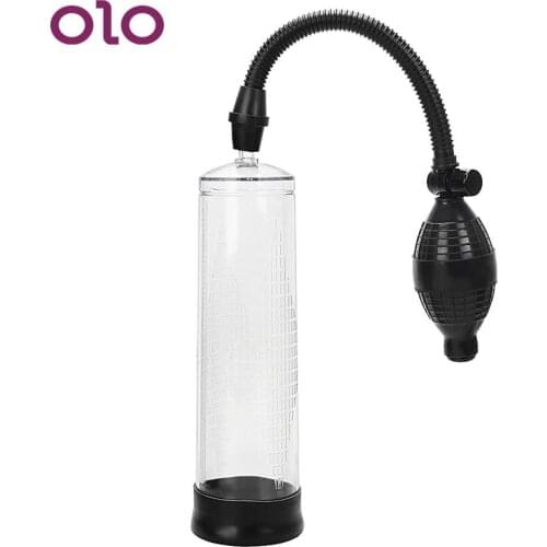 OLO Penis Vacuum Pump Extender Penis Enlargement Erection Sex Toys For Men