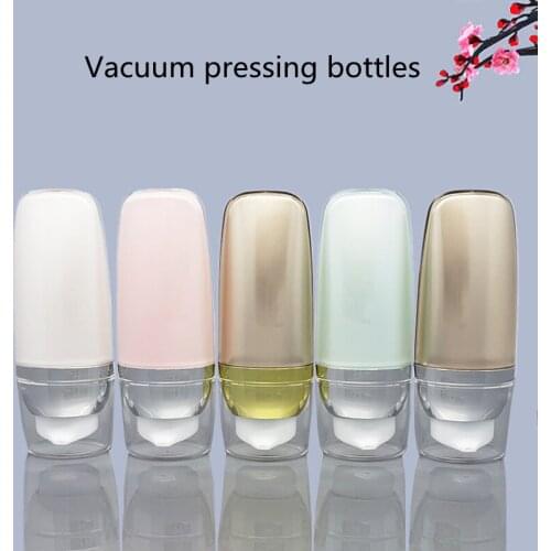 Wholesale 30ml/50ml Cosmetic Packaging Container Cleanser Essence Sunscreen BB Cream Airless Pump Vacuum Bottle Container