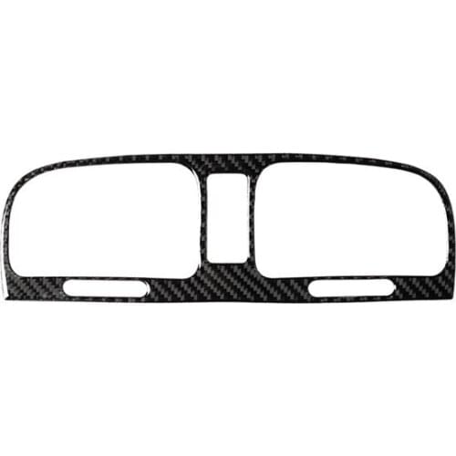 Fits for VW golf 6 2008-2012 gti R MK6 scirocco 2009-2016 Car accessories carbon fiber Intermediate air outlet car sticker 3D