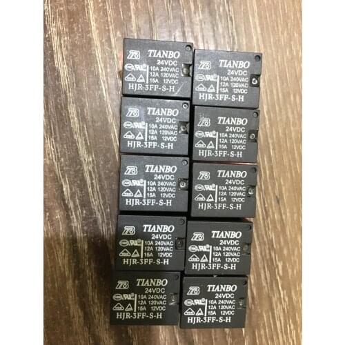 Genuine New original TIANBO relay HJR-3FF-S-H-DC24V HJR-3FF-S-H DC24V HJR-3FF-S-Z-2-12VDC