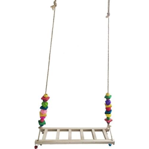 Chicken Swing Bird Perch Chicken Toy Pet Stairs Hammock Perfect For Hens Bird Parrot Macaw