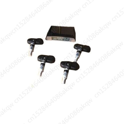Car Tire pressure monitoring instrument -Fo rd- Tire pressure detection built-in external TPMS wireless solar high precision