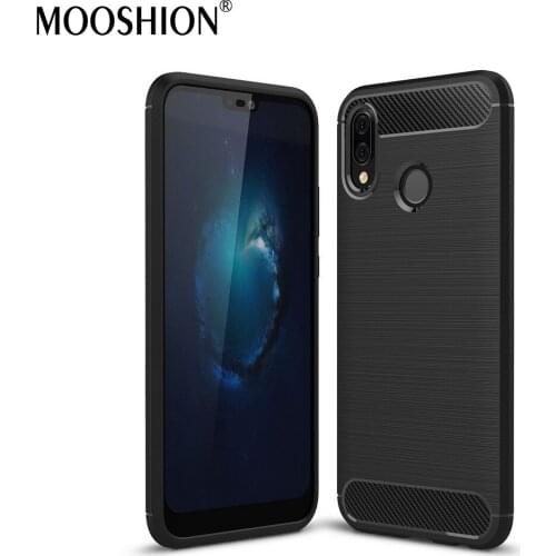 MOOSHION Luxury Brushed cases For Huawei P20 Lite Phone case For Huawei P20 Lite smartphone cover Ultra Thin Silicone coque
