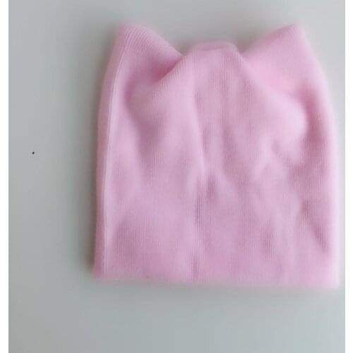 Autumn Winter Beanie baby Hat for boys and girls Russian Warm Caps Cat Beanies Ear flaps Hat Skullies Cap for hospital newborn