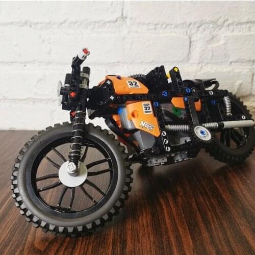 IN STOCK MOULDKING Technicoly Car MOC17249 APP RC Motorized Model Fast Racing Motorcycle Creative Building Blocks Kids Toys Gift