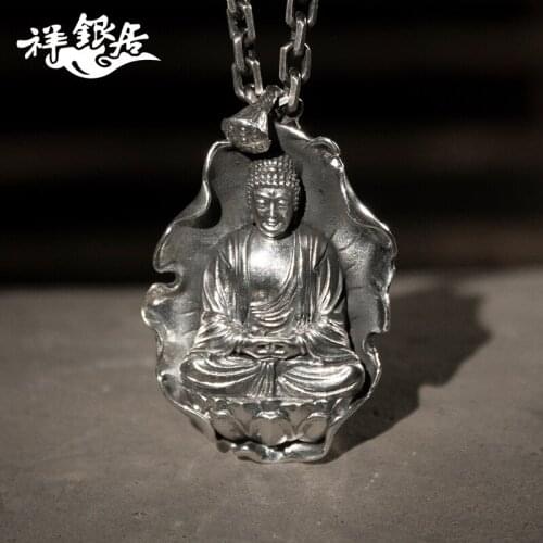 Xiangyinju 99 Zuyin eight Guardian deities pendant for mens twelve zodiac six character necklace of life Buddha Pendant