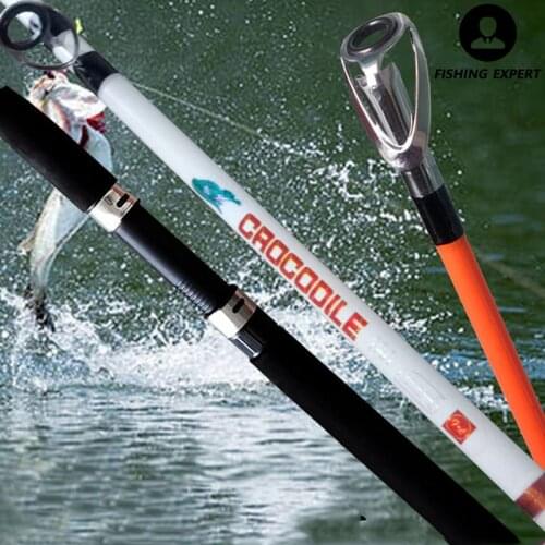 1.5m Hard FRP Pole Solid Screw Plug-in Fishing Gear Offshore Angling Stream Squid Rod Hand Rock Pesca Kastking Boat Lure Tackle