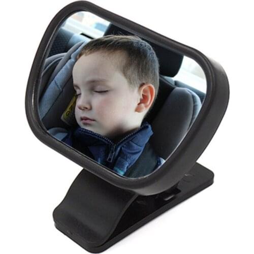 2 in 1 Mini Safety Car Back Seat Baby View Mirror Adjustable Baby Rear Convex Mirror Car Baby Kids Monitor Car-styling