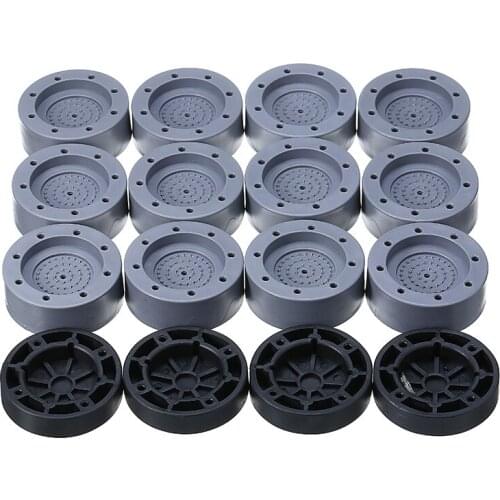 Shock And Noise Cancelling Washing Machine Support Washer Anti-Vibration Pads For Washing Machine Refrigerator 4Pcs