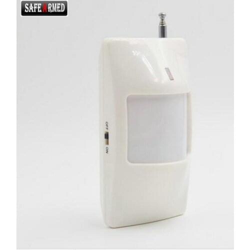 Wireless LED Indicator Infrared Sensor Motion PIR Alarm With Bracket