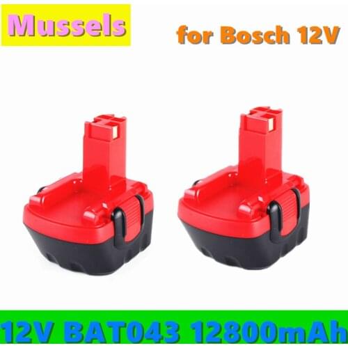 For Bosch 12V 12800mah PSR 1200 Rechargeable battery GSR 12V 6.8AH AHS GSB GSR 12 VE-2 BAT043 BAT045 BAT046 BAT049 BAT120 BAT139