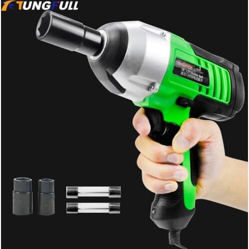 Cordless Impact Wrench 1/2" Rechargeable Electric Wrench car Impact Wrench Cordless Drive Hand Drill Tire Tools Auto Car Repair