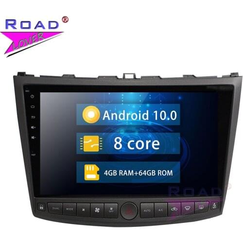 Head Unit Android 10 Car Radio Octa Core DVD Player For Lexus IS250 IS300 2005-2012 Stereo GPS Navigation 2 Din Audio Autoradio