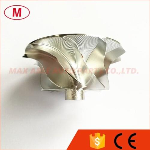 GTX2860 796044-0003 42.20/60.40mm 10+0 blades Racing Higt Performance Turbo Billet compressor wheel/Aluminum 2618/Milling wheel