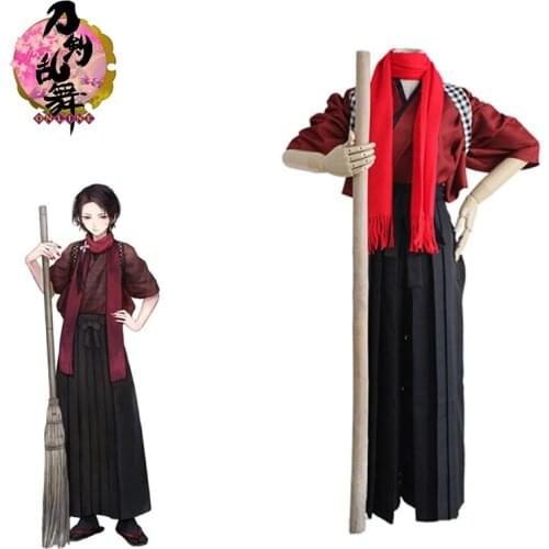 Kashuu Kiyomitsu Cosplay Touken Ranbu Online Cosplay Japanese Anime Costume Cleaning Clothes Uniform Kimono for Adults