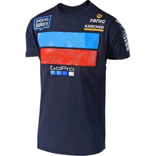 Motorbike MTB Bike Off-road Motocross T-shirt For KT M TEAM TEE T SHIRT NAVY MENS