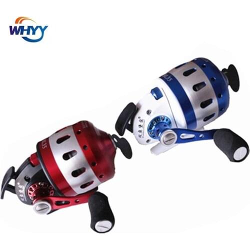 2021New BL35 Fishing Reel 6+1BB 3.6:1 Gear Compound Closed Metal Coil Wheel Outdoor with Wristband 5 PE Line 55M
