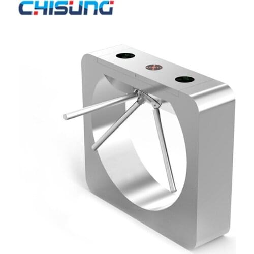 Semi automatic Waist High Tripod Turnstiles bi-directional bridge type tripod turnstile