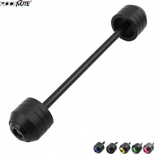 POM Front Axle Fork Crash Sliders For SUZUKI BANDIT GSF1250 2007-2016 Motorcycle Circle Decoration Wheel Falling Protector