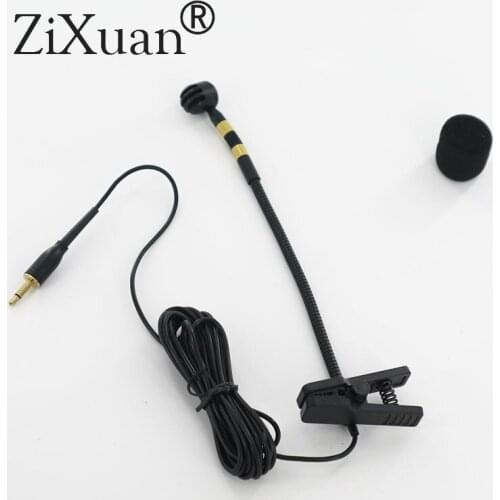 Professional Clip Condenser Saxophone Microphone Music Instrument Microfone for AKG Samson Wireless System XLR 3pin Mini