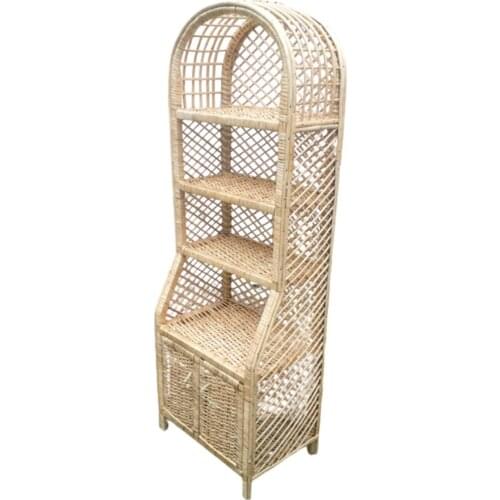 Renklidükkan Decorative 5 Sectional Wicker Bamboo Rack 76