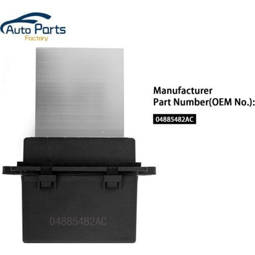Heater Resistor Air Con Fan Control For Chrysler Voyager 04885482AC / 04885482AA / 04885482AD