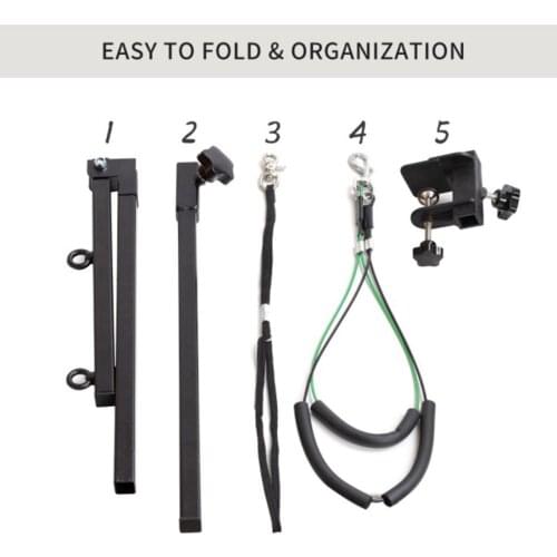 Pet Grooming Arm with Clamp for S M Dog Adjustable No Sit Haunch Holder Loop