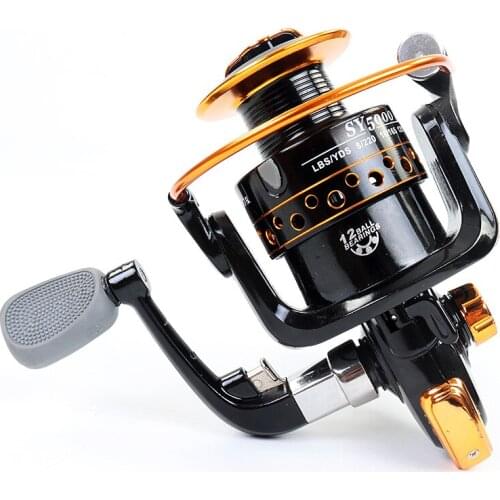 Spinning Fishing Reel Freshwater Saltwater Carretilha De Pesca 2000-7000 Series 5.1:1 Rock Wedkarstwo Vessel Wheels Fishing Gear
