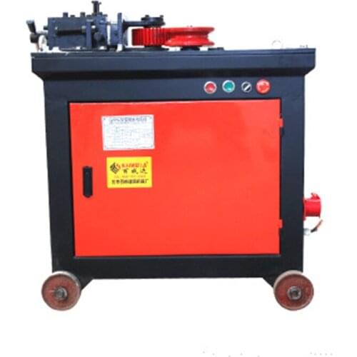 Large Rebar Curved Arc Machine Automatic CNC Circle Bend Thread Rounding Flexuous Rebar Crooked Equipment Copper Wire Motor