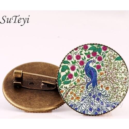 Серебряные броши на одежду Suteyi China At AliExpress