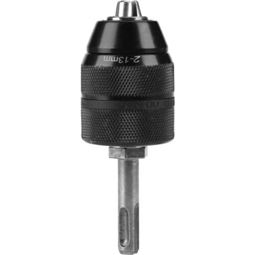 2-13mm Capacity Metal Keyless Lathe Drill Chuck Converter with SDS Adapter Accessories Hgih Quality Wholesale